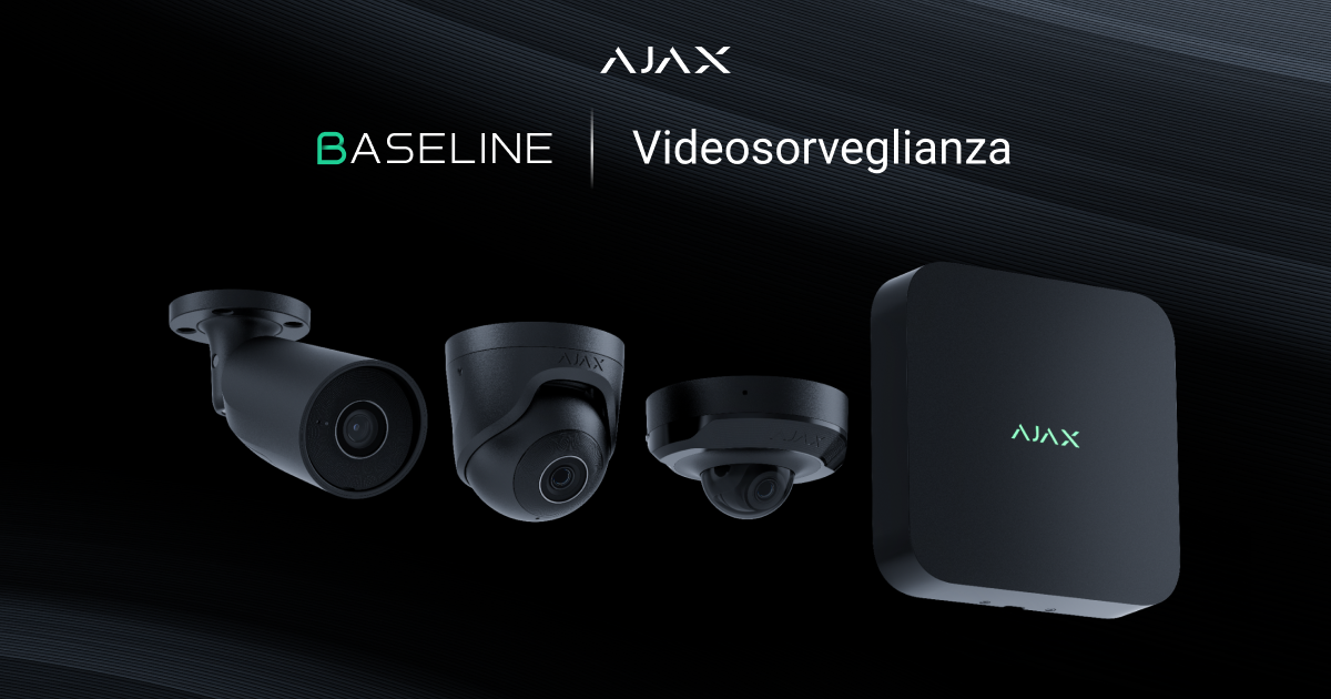 Telecamere e videoregistratore Ajax Baseline